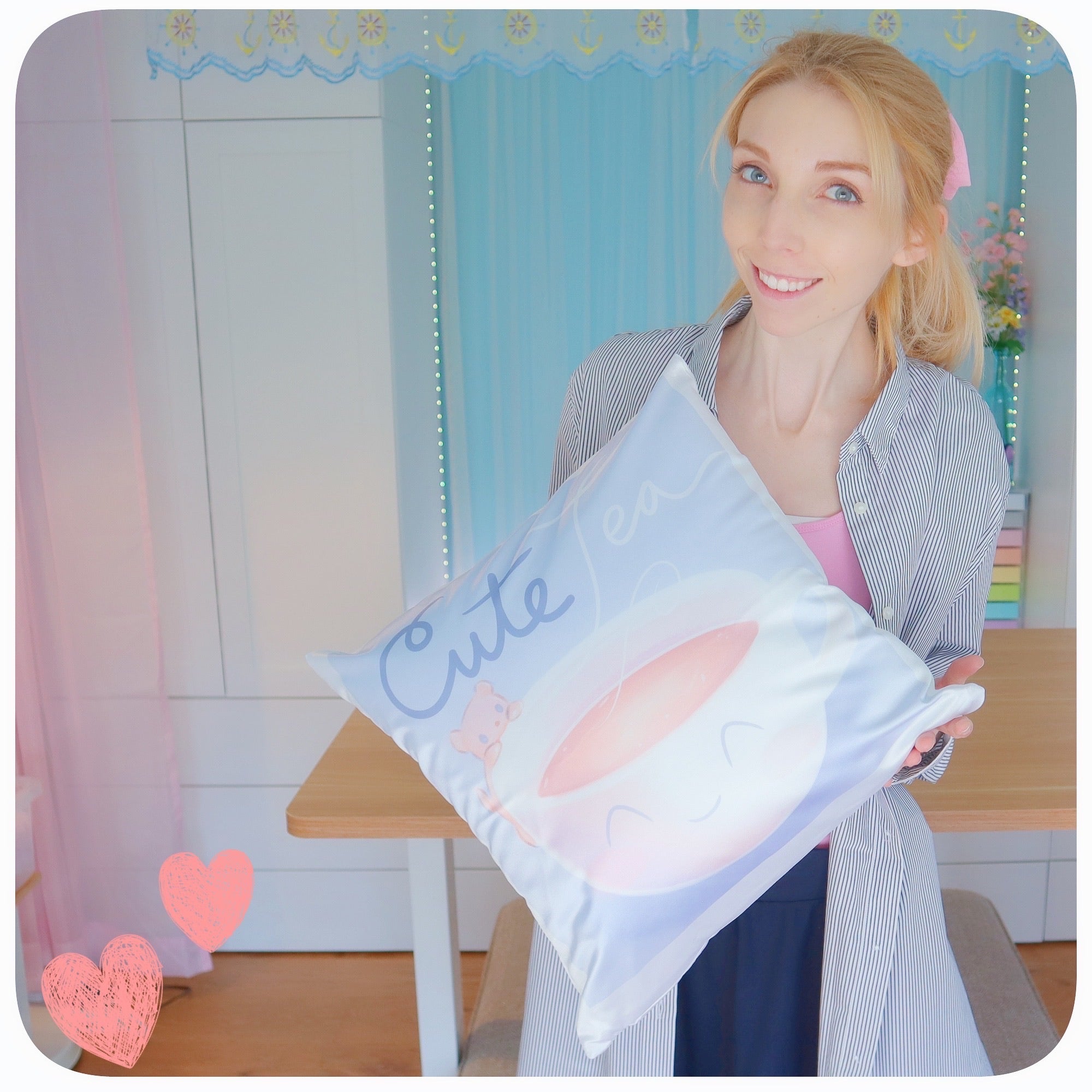 Cute Tea Pillow